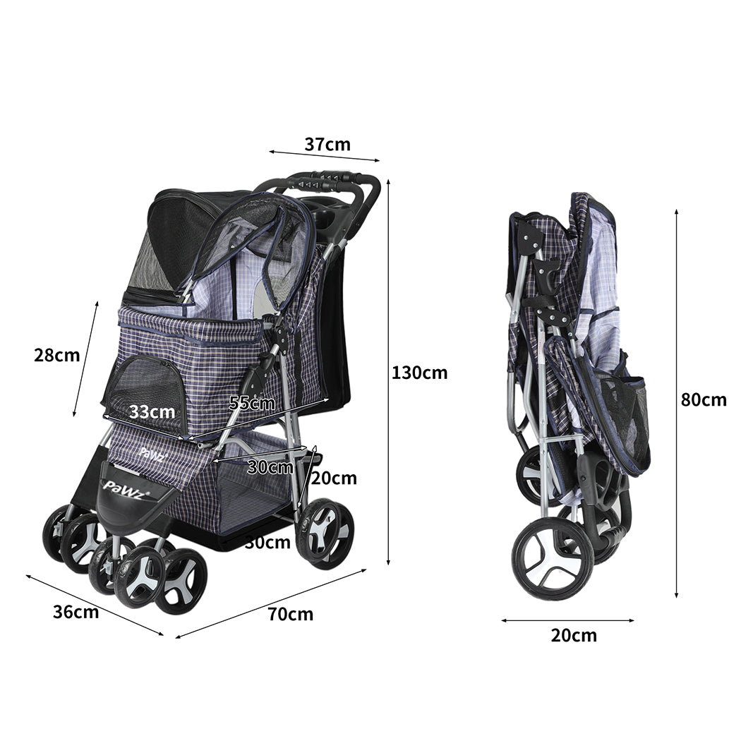 pawz-large-pet-stroller-dog-cat-carrier-plaid-1973193718055964674