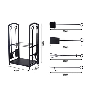 Traderight Firewood Rack 4 Fireplace-1973193883991019522