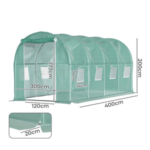 Lambu Greenhouse Walk-In Green House Shed 4M-1996005364432244738