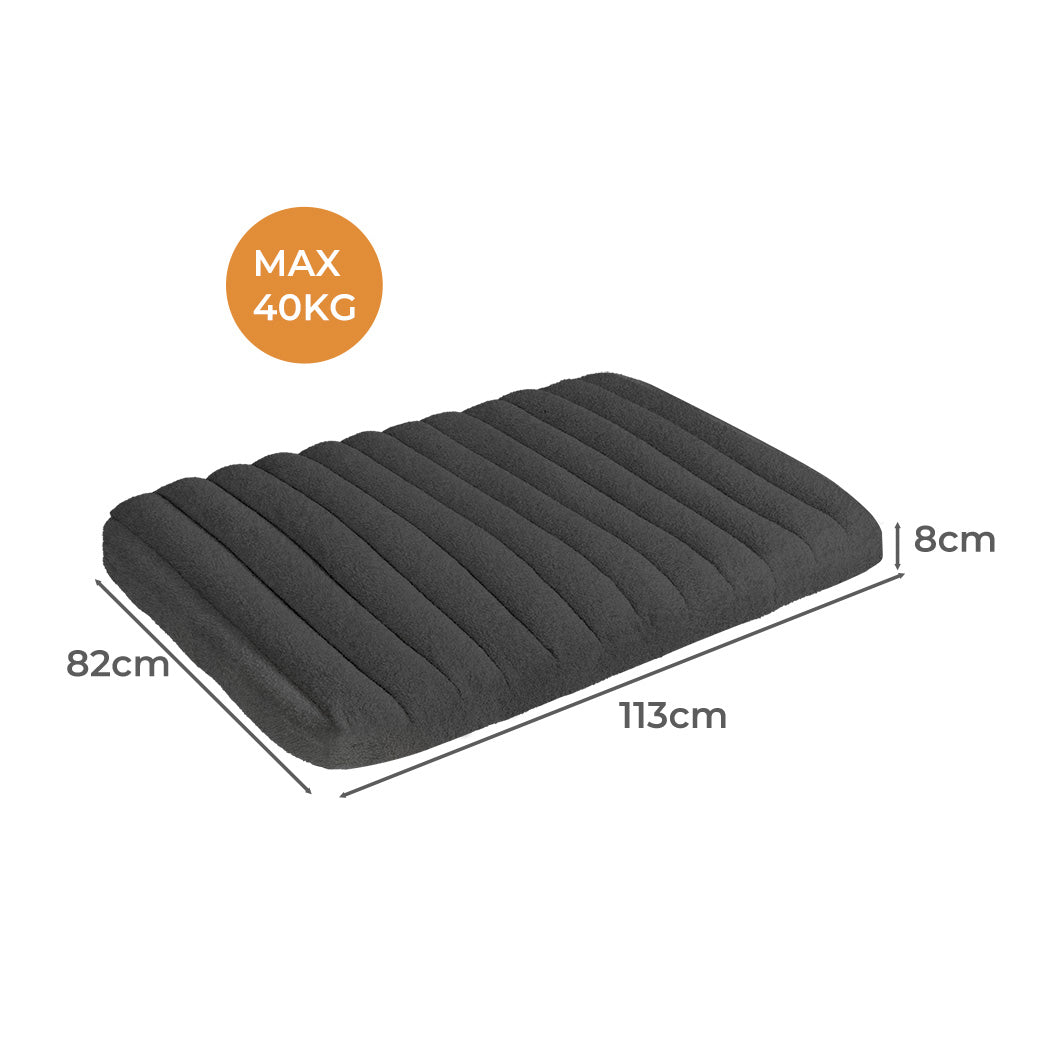 pawz-xl-size-orthopedic-dog-bed-with-sherpa-plush-removable-cover-in-grey-1996005459101880322