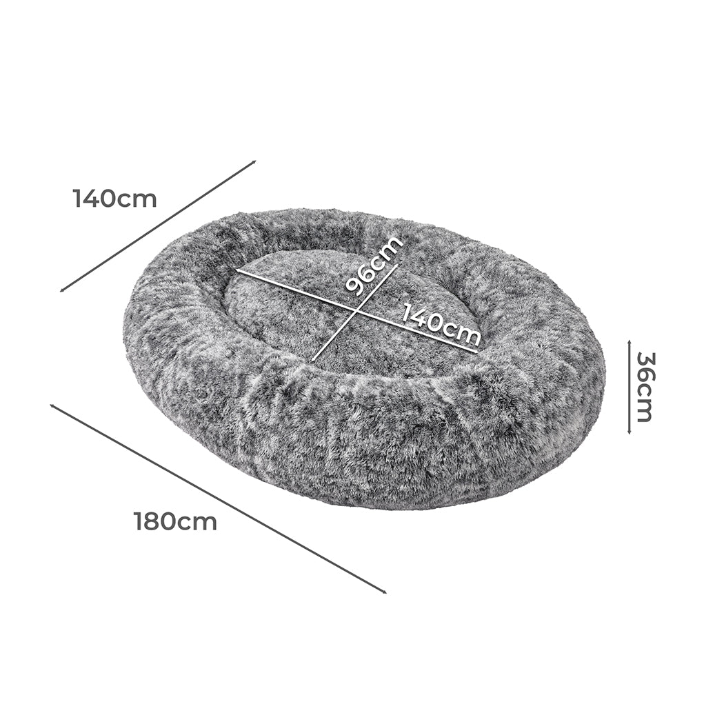 thenapbed-memory-foam-pet-bed-grey-charcoal-1975420398501761026