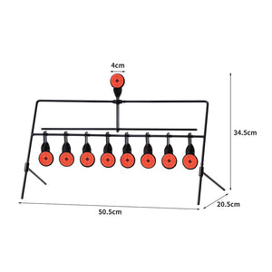 Centra Shooting Target Metal Splatter Large-1973193715581325314