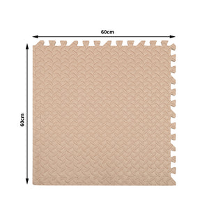 Bopeep EVA Foam Kids Play Mat Floor Beige-1973193911958638594