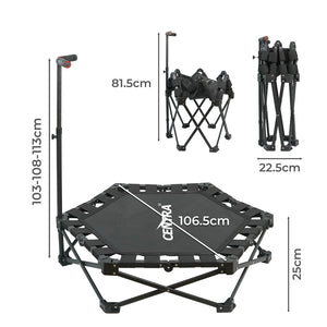 Centra 42 inch Foldable Fitness Trampoline Exercise-1996009991823298562