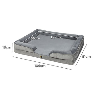 PaWz Memory Foam Pet Sofa Bed Cushion XL X-Large-1975420394273902594