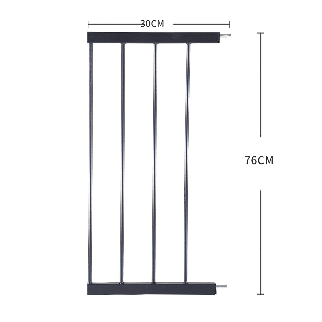 levede-baby-safety-gate-adjustable-pet-black-30cm-extension-1975420518228168706