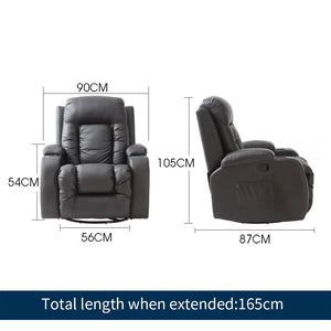 Levede Massage Sofa Chair Recliner 360-1973194003734204418