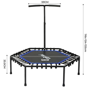Centra 48" Mini Trampoline with Bungees-1996005460364365826