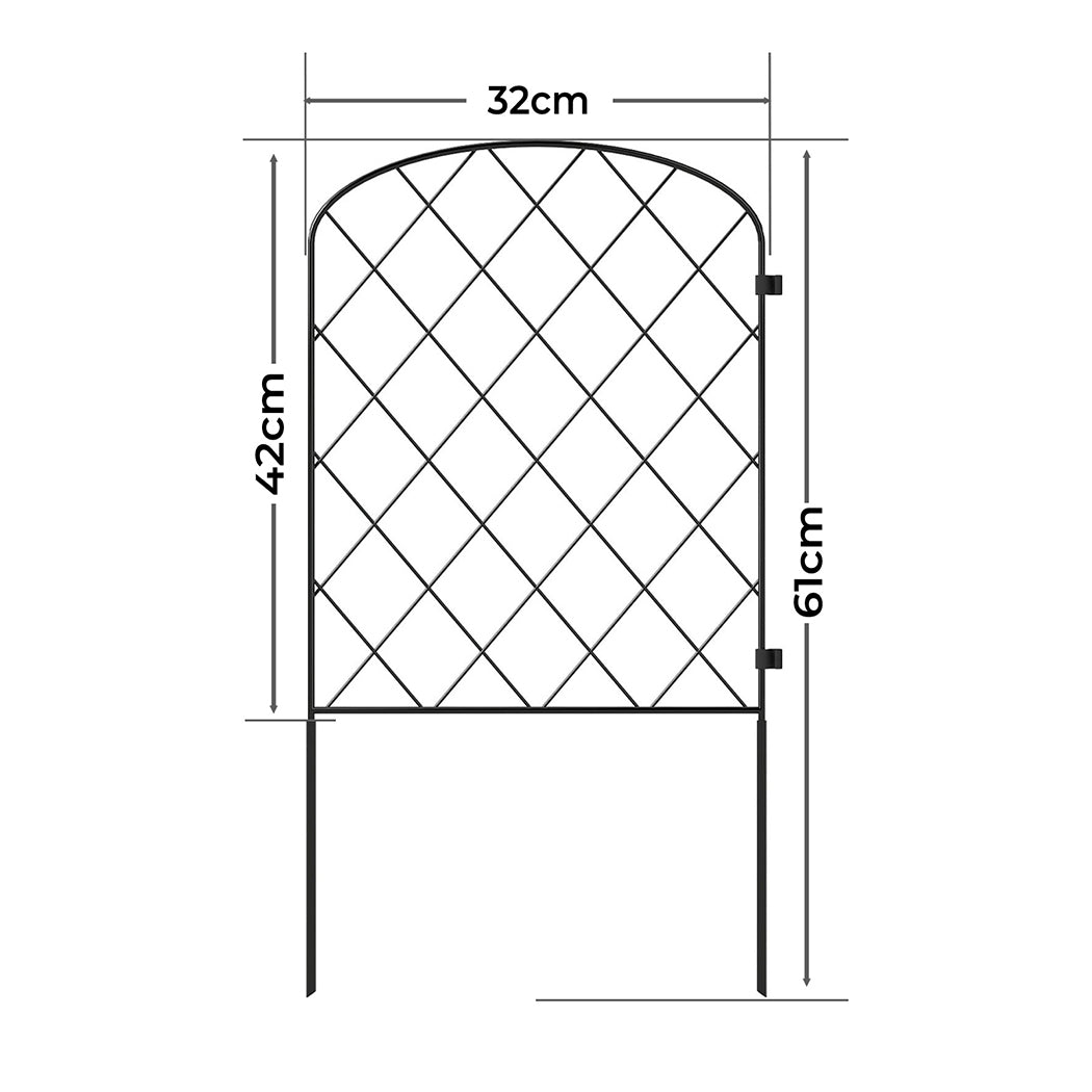 mountview-10-pcs-garden-fence-border-rustproof-metal-1996009992003653634