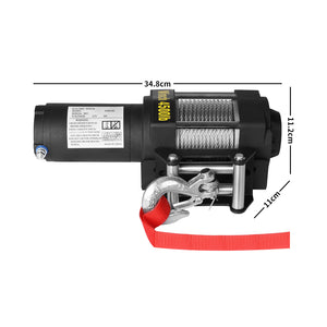 Electric Winch 4500LBS/2041KG 12V Wireless-1973194051188559874