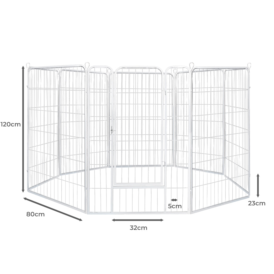 pawz-8-panel-48-pet-dog-playpen-puppy-white-4kg-chicken-1973193828466823170