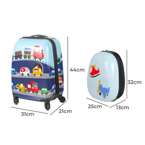 BoPeep 16''13'' 2PCS Kids Luggage Set Travel-1975420473512693762
