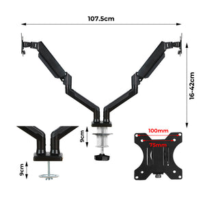 Traderight Monitor Stand Dual Arm  for 13"-32"-1996005386687221762