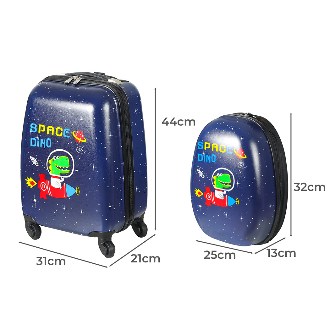 bopeep-1613-2pcs-kids-luggage-set-space-dino-1973193918254288898