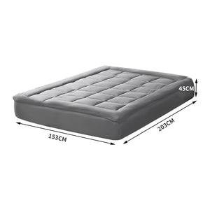 DreamZ Mattress Topper Bamboo Fibre Queen-1973193978463522818