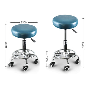 Levede 4x Barstool Swivel Salon Hairdressing-1996005493847494658