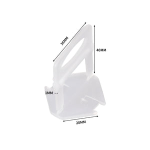 1000x 1MM Tile Leveling System Clips-1973193694945349634