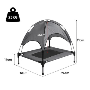 PaWz Pet Trampoline Bed Dog Cat Elevated Medium-1973193646513721346
