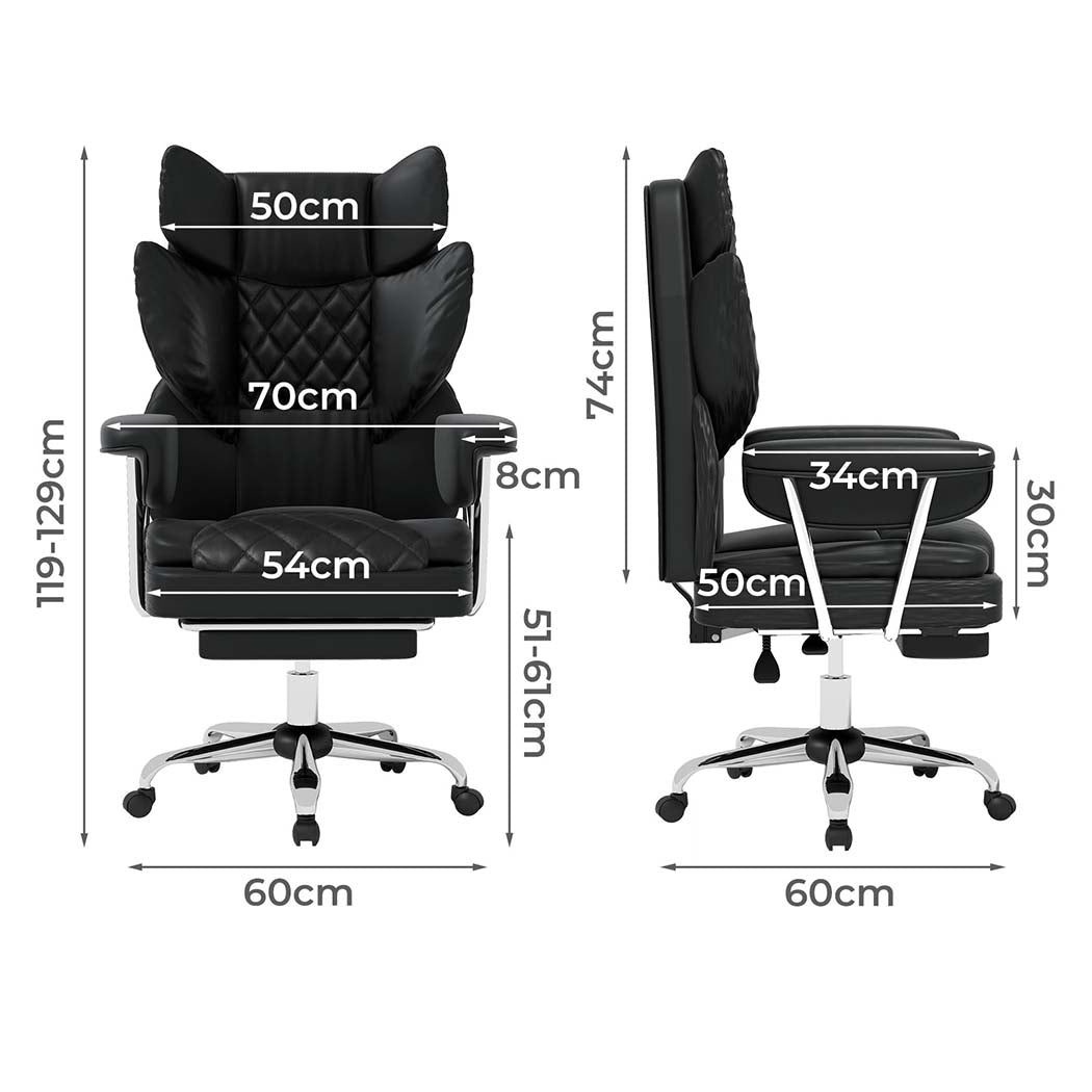 levede-gaming-office-chair-high-back-pu-leather-black-1996009988778233858