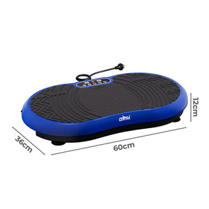Centra Vibration Plate Train Exercise Machine Blue-1996005460892848130
