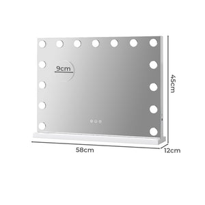 Yezi LED Hollywood Makeup Mirror 45x58cm-1996005490445914114