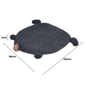 PaWz Pet Bed Cat Calming Beds Dog Squeaky L Charcoal Large-1975420449257033730