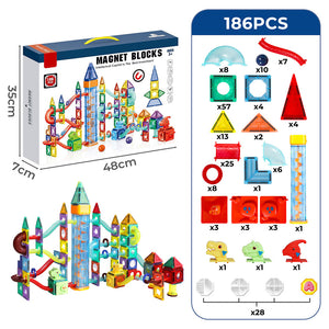 Kids Magnetic Tiles Blocks Dinosaur-1996005546175631362
