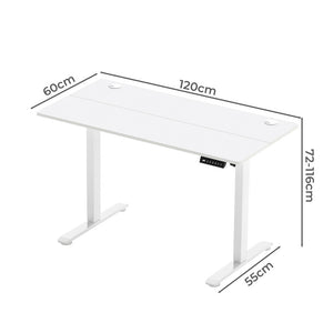 Levede Electric Standing Desk Height Adjustable 120cm-1996009981832466434