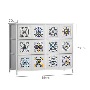 Levede 6 Chest of Drawers Storage Cabinet-1973194086454267906