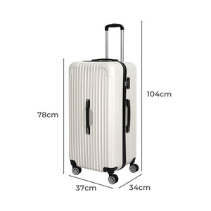Slimbridge 30" Trunk Luggage Travel White 3.05x3.65m-1973193943952789506