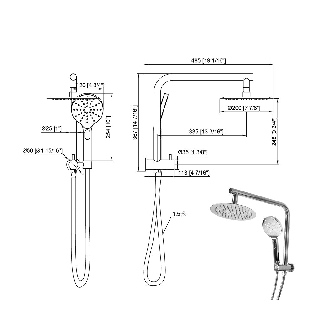 shower-head-high-pressure-set-rain-round-silver-1973194048965578754