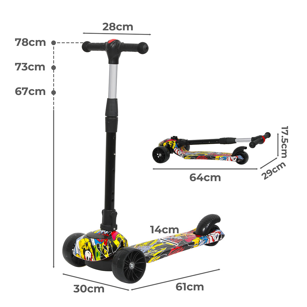 bopeep-foldable-kids-scooter-led-music-blue-1996005547081601026