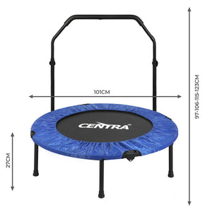 Centra 40" Foldable Mini Trampoline Rebounder Fitness-1996005447278137346