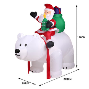 Santaco Inflatable Christmas Outdoor-1973193897677033474