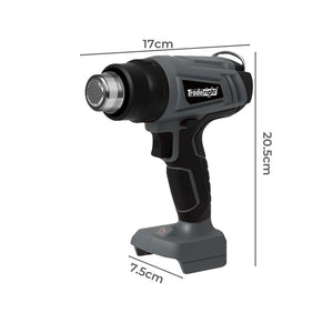 Traderight 21V Heat Gun Kit 500°C Cordless 5 Nozzles-1996005589754449922