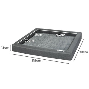 PaWz Memory Foam Pet Bed Calming Dog XL X-Large-1973193677618679810