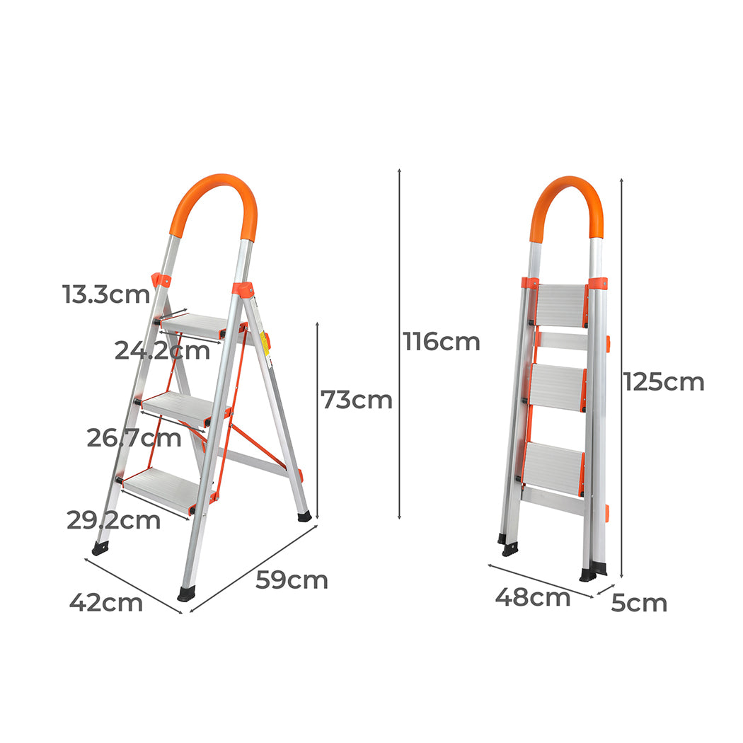 traderight-3-step-ladder-folding-aluminium-1973193887275159554