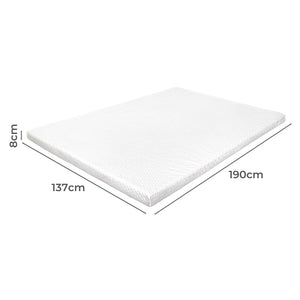 Dreamz Gel Memory Foam Mattress Topper Bed Cool Double-1996005592602382338