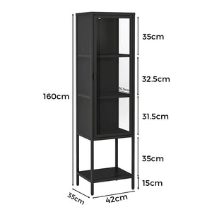 Stacked Glass Display Cabinet Collections Storage-1996005385600897026