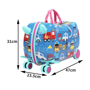 BoPeep Kids Ride On Suitcase Children-1973193914714296322