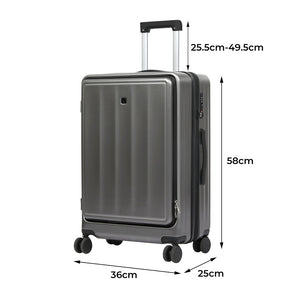 Slimbridge 20"Luggage Trolley Travel Suitcase-1996005401828659202