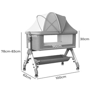 Bopeep Baby Cot Bed Crib Portable Bassinet-1973193922578616322