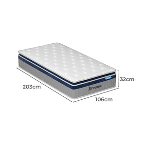 DreamZ Spring Mattress Pillow Top All Sizes  32CM-1996005552689385474
