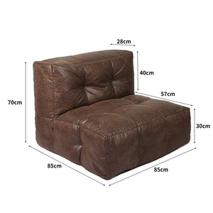 Marlow Bean Bag Cover Chair Modular-1975420519180275714