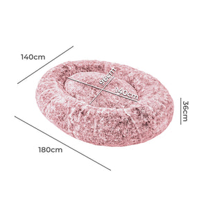 TheNapBed Memory Foam Pet Bed Pink-1973193688309960706