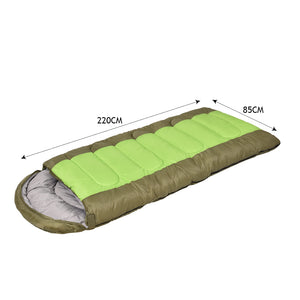 Mountview Sleeping Bag Outdoor Camping Green-1975420418386956290