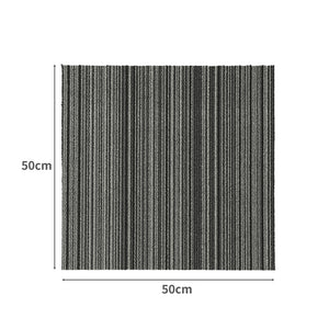 Marlow 20x Carpet Tiles 5m2 Box Heavy Black-1973193860444196866