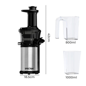 Spector Slow Juicer Cold Press Juice Extractor Quiet-1996009964677763074