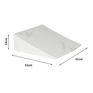 DreamZ Bedding Wedge Pillow Memory Foam White 19-1973193852017840130