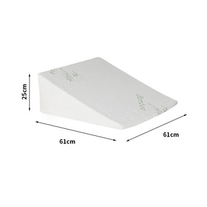 DreamZ Bedding Wedge Pillow Memory Foam White 25-1973193852223361026